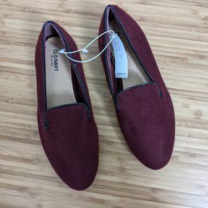 NWT Old Navy Burgundy Loafers